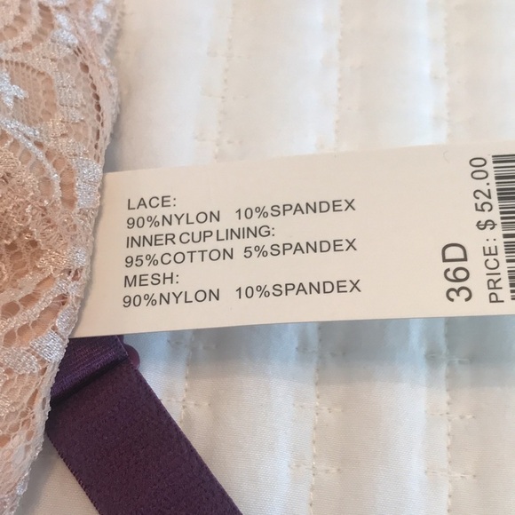 NWT Lolofly Maternity Soft All Over Lace Nursing Bra Size 34D - Picture 14 of 15